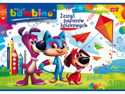 Imagen del producto de Cuaderno de papel de colores A4, con 10 hojas brillantes
