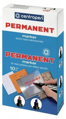 Obrázek produktu pro Centropen značkovač 8576 Permanent černý