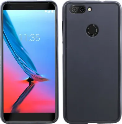 Obrázok produktu pre Silikónový ochranný kryt na mobilný telefón ZTE Blade V9 Black