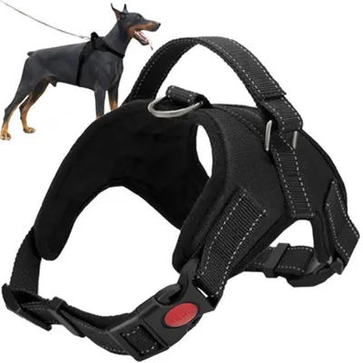 Produktbild von PURLOV 16150 Geschirr für Hund L schwarz