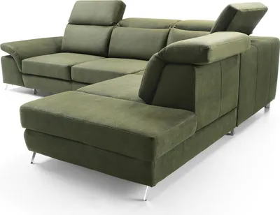 Produktbild von L Form Polster Couchen Textil Couchen Design Ecksofa Wohnlandschaft Sofa Couch