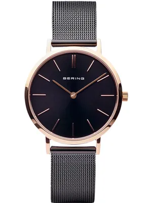 Produktbild von Bering 14134-166 Classic Damenuhr 34mm 3ATM