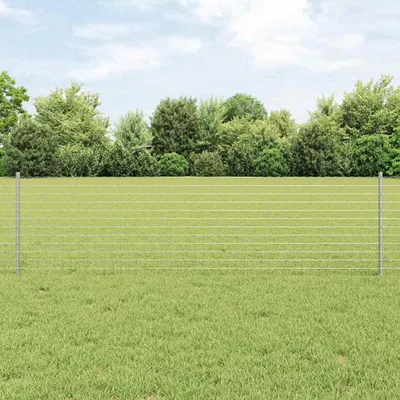 Zdjęcie produktu dla Maison Exclusive - Słupek ogrodzeniowy. 22 pcs Srebrny 100 cm Stal