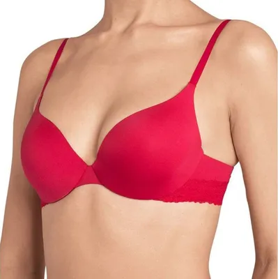 Produktbild von Sloggi Wow Lace WHP mit Bügel Damen BH , Größe: 70C, Farbe: Rot (Campari)