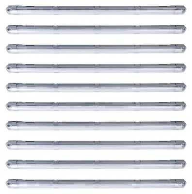 Produktbild von 10er Set LED Wannenleuchten, Tageslicht, L 157cm, VT-15028