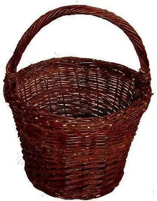 Produktbild von Kartoffelkorb 30cm Durchmesser ungeschält Weide