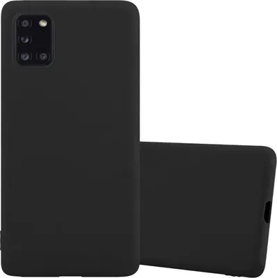 Image de Cadorabo Housse pour Samsung Galaxy A31 Housse en noir Housse pour portable TPU Silicone Etui Case Cover