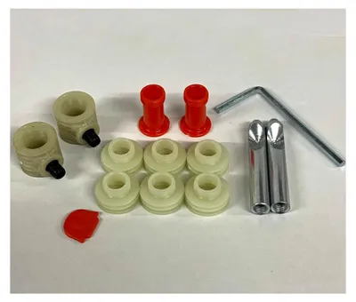 Produktbild von Universal Verdeckte Befestigung SET 12-teilig für Wand-WC und Wand-Bidet Bolzen 10 cm