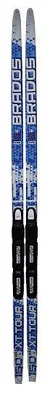 Image de Skis de fond Brados XT Tour avec fixation SNS bleu