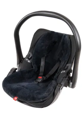 Produktbild von Kaiser, 66004 Lammfellauflage anthracite, eingefasst mit Schlitzen
