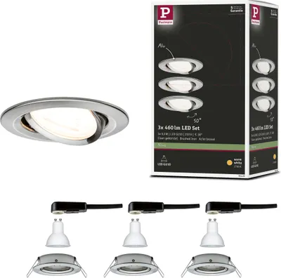 Produktbild von Paulmann LED Einbauleuchte Nova Basisset schwenkbar