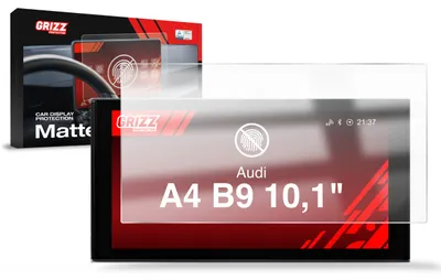 Produktbild von Matte Autodisplayfolie für Audi A4 10,1" (2015-2024), Grizz Protector