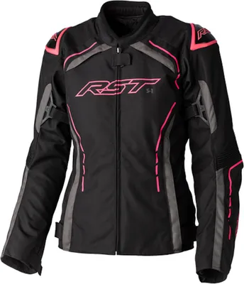 Zdjęcie produktu dla RST Ladies S1 CE Textile Jacket Black/Neon Pink Rozmiar: 3XL