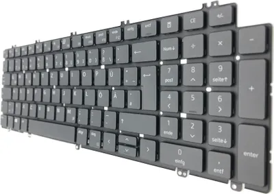 Obrázek produktu pro DEUTSCHE - Klávesnice Klávesnice černá kompatibilní s Dell LatituDEUTSCHE 15 (5520-6GMRX)