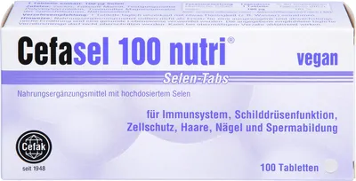 Produktbild von Cefasel 100 nutri Selen-Tabs Tabletten, 100 St. Tabletten