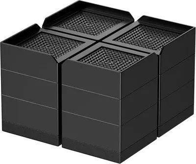 Productafbeelding van Meubelverhoging 11 cm - in hoogte verstelbaar - antislip - ideaal voor bed en bank - Luxento