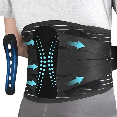 Produktbild von Rückenstütze für niedrige Rückenschmerzen - Atmungsaktives & Ergonomisches Design für Unterstützung und Komfort