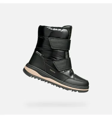 Obrázek produktu pro Geox Černé zimní boty pro dívky Adelhide AB 35