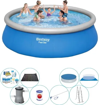Obrázek produktu pro Balíček pro bazén - Bestway Fast Set 457x122 cm kulatý