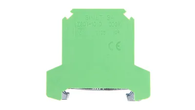 Produktbild von Schutzschienenverbinder 10mm grün-gelb ZSO 10mm Simet 14503319