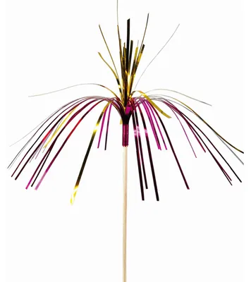 Produktbild von 2160x Glitzerpalmen 2-färbig 24cm