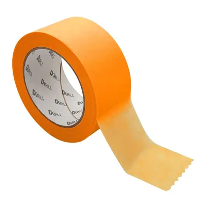 Produktbild von ARLI 10x Kreppband Goldband 50 mm x 50m Acrylat Abdeckbänder ECO für Maler und Lackierer