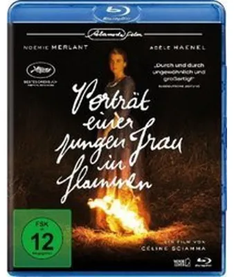 Produktbild von Porträt einer jungen Frau in Flammen. Blu-ray