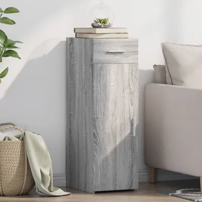 Produktbild von vidaXL Sideboard Grau Sonoma 30x42,5x93 cm Holzwerkstoff
