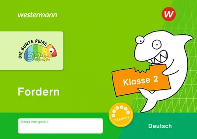 Produktbild von DIE BUNTE REIHE - Deutsch. Fordern Klasse 2