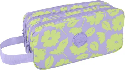 Immagine prodotto di COOLPACK astuccio per matite con tre cerniere - PRIMUS - FLORES LILA