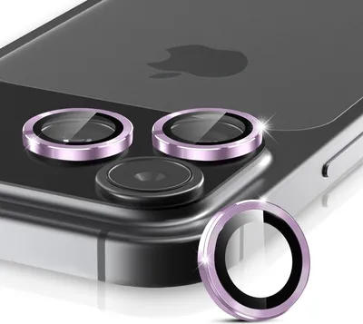 Produktbild von Kamera Linsenschutz Glas Set für Apple iPhone 17 Pro Schutzglas Camera Linse Panzerfolie 9H Helles Violett