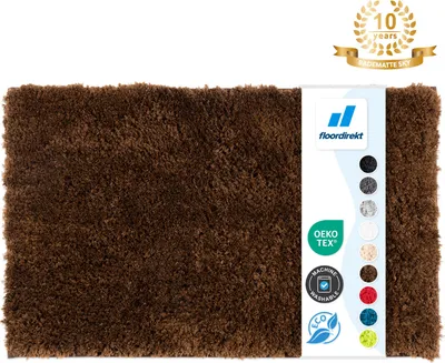 Produktbild von Badematte Sky rutschhemmend & schnell trocknend Braun 60x100 cm