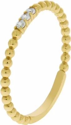 Produktbild von Fascination by Ellen K. Ring 375/- Gold gelb 017 (53,5) Zirkonia weiß 324370144-2