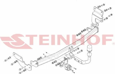 Produktbild von Z546669 Anhängerkupplung passend für HYUNDAI i20 2014-2020 starr