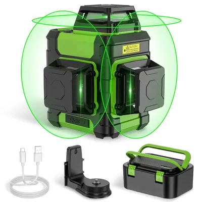 Obrázok produktu pre Laserové nivelačné zariadenie, 12 riadkov, dva režimy , HM03CG