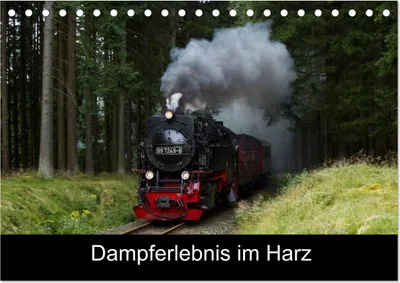 Produktbild von Dampferlebnis im Harz (Tischkalender 2027 DIN A5 quer), CALVENDO Monatskalender