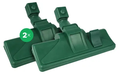 Produktbild von vhbw 2x Bodendüse für Teppiche kompatibel mit Vorwerk Kobold 122, 119, 120, 118, 121 Staubsauger, 21 cm breit, 2x Fadenheber