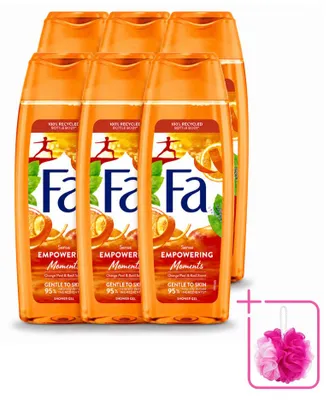 Obrázek produktu pro 6 kusů sprchového gelu Fa "Empowering Moments" - 250 ml - výhodná balení