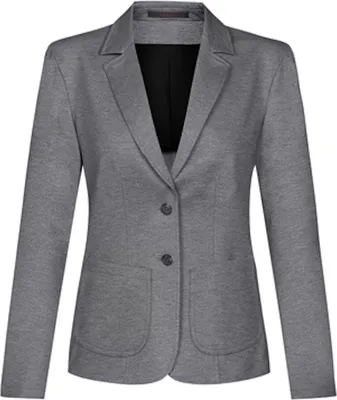 Produktbild von GREIFF Greiff Damen-Jersey Blazer RF 1460-2155-16 Gr. 34 hellgrau meliert