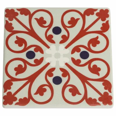 Immagine prodotto di Maxwell & Williams Medina Keramikuntersetzer Sefrou, Keramikablage, Ablage, Keramik / Kork, Mehrfarbig, 9.5 cm, DU0010