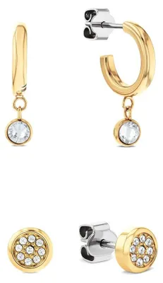 Image de Ensemble original de boucles d'oreilles plaquées or 2780976