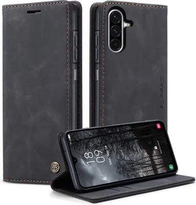 Produktbild von Samsung Galaxy A17 Hülle - CaseMe 013 Klapphülle - Schwarz