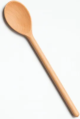 Zdjęcie produktu dla Łyżka drewniana szwedzka 30 cm (12") – ekologiczna łyżka kuchenna