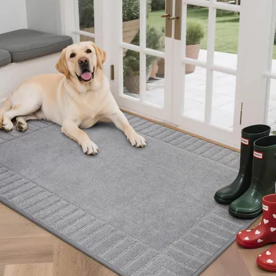 Imagen del producto de Omgoods: Alfombra exterior absorbente para puertas y jardines