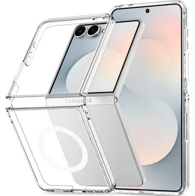 Produktbild von Tech-Protect FlexAir Hybrid MagSafe Hülle für Samsung Galaxy Z Flip 8 - Durchscheinend KP41360