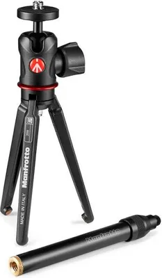 Obrázok produktu pre Manfrotto 209,492LONG-1, 3 noha/nohy, Čierna, 35,5 cm, 330 g