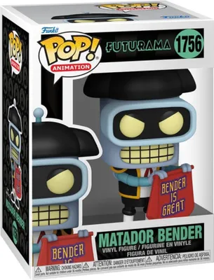 Produktbild von Funko Pop! Animation: Futurama - Matador Bender #1756