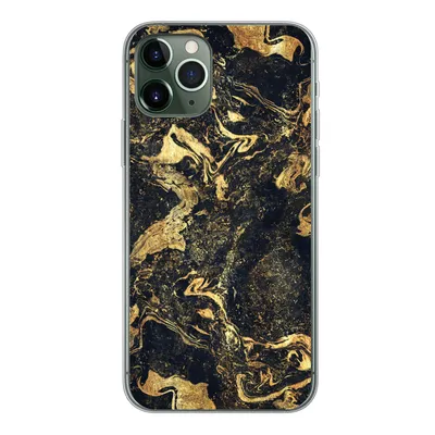 Produktbild von MuchoWow® Handyhülle Schutzhülle Hülle für iPhone 11 Pro Marmor - Luxus - Gold Silikon Softcase Handy Hülle - Handy