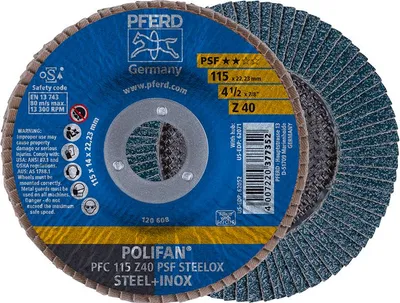 Obrázek produktu pro PFERD 67766115, 11,5 cm, 13300 ot/min, 60 g, 10 kusů