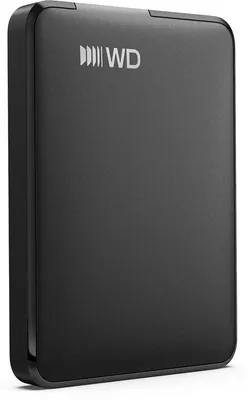 Produktbild von Western Digital Elements Portable (USB-C), 5 TB, 2.5", 3.2 Gen 1 (3.1 Gen 1), Schwarz